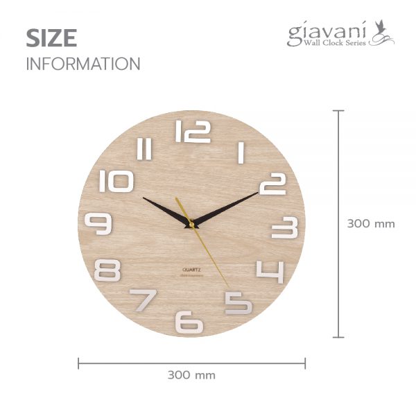 นาฬิกา แขวน รุ่น Luno GV9853 - Image 6